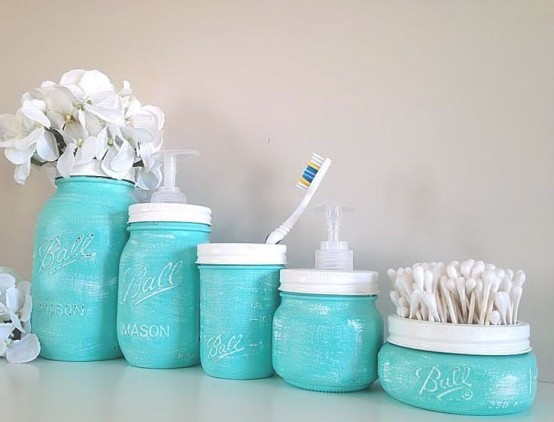 How To Use Mason Jars In Home Decor