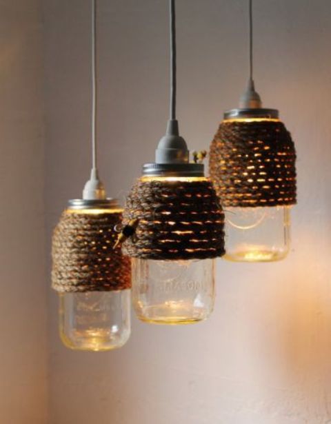 How To Use Mason Jars In Home Decor