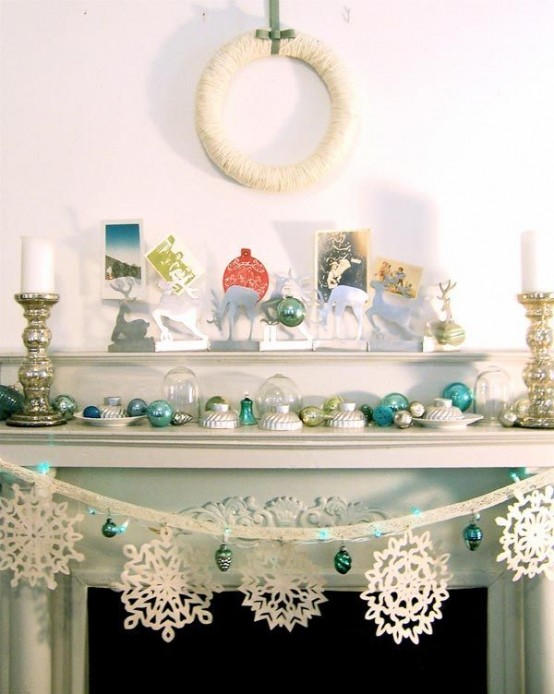 How To Use Snowflakes In Winter Decor Ideas