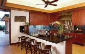 Hualalai Luxury Home Design Kitchen