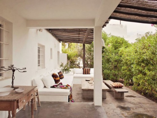 Ibiza Home With Vivacious Textiles And Shabby Chic Furniture