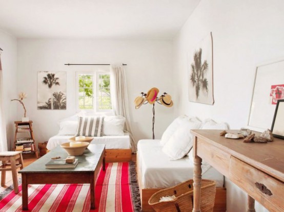 Ibiza Home With Vivacious Textiles And Shabby Chic Furniture