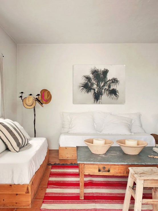 Ibiza Home With Vivacious Textiles And Shabby Chic Furniture