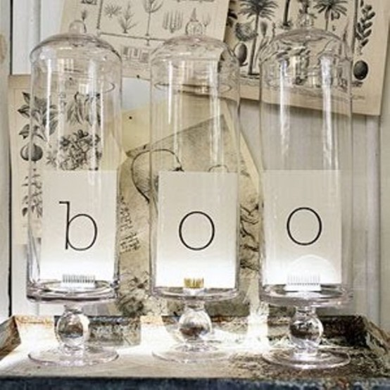 ideas for elegant black and white halloween