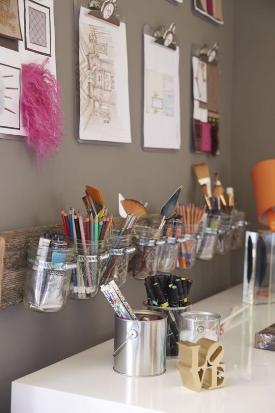 70 Ideas To Organize Your Craft Room In The Best Way DigsDigs