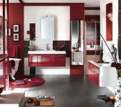 Ideas To Use Marsala For Bathroom Decor