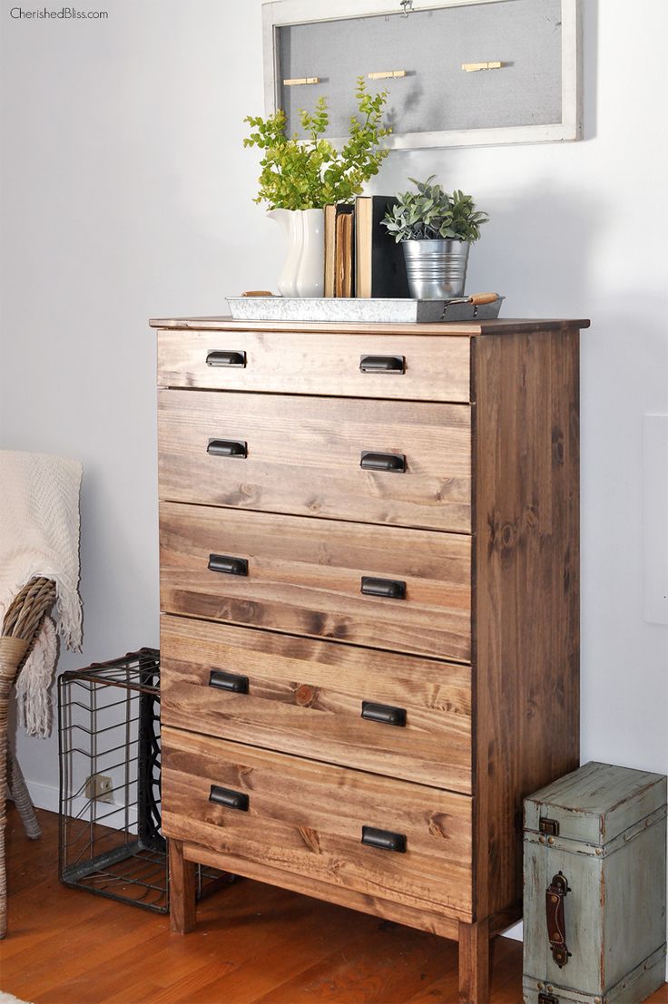 IKEA Tarva Dresser In Home Décor: 35 Cool Ideas | DigsDigs