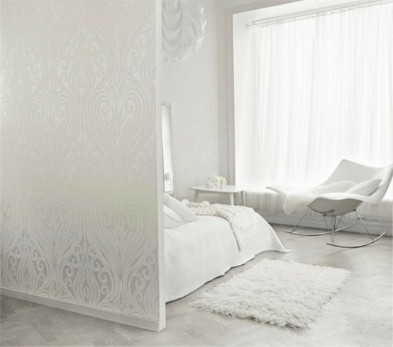 48 Impressive Bedroom Design Ideas In White