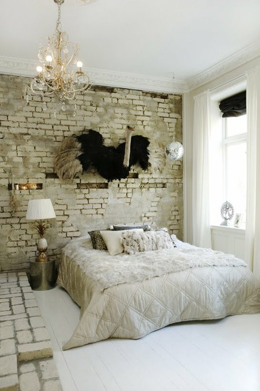 75 Impressive Bedrooms With Brick Walls Digsdigs 75 Impressive Bedrooms With Brick Walls Digsdigs