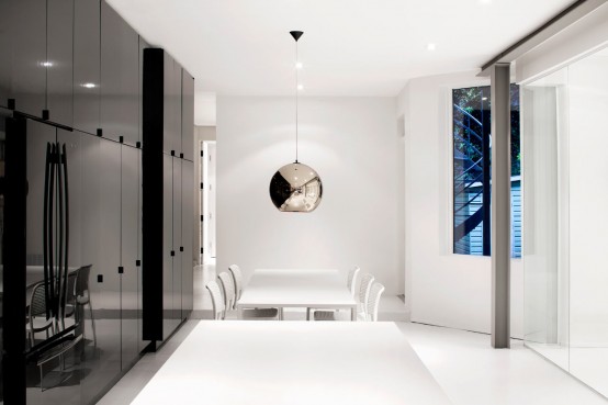 Impressive Minimalist House With Original Details Left
