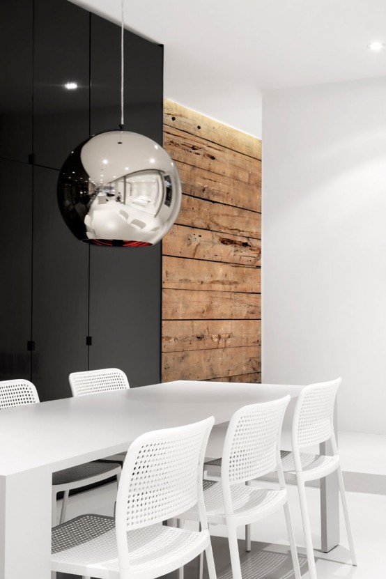 Impressive Minimalist House With Original Details Left