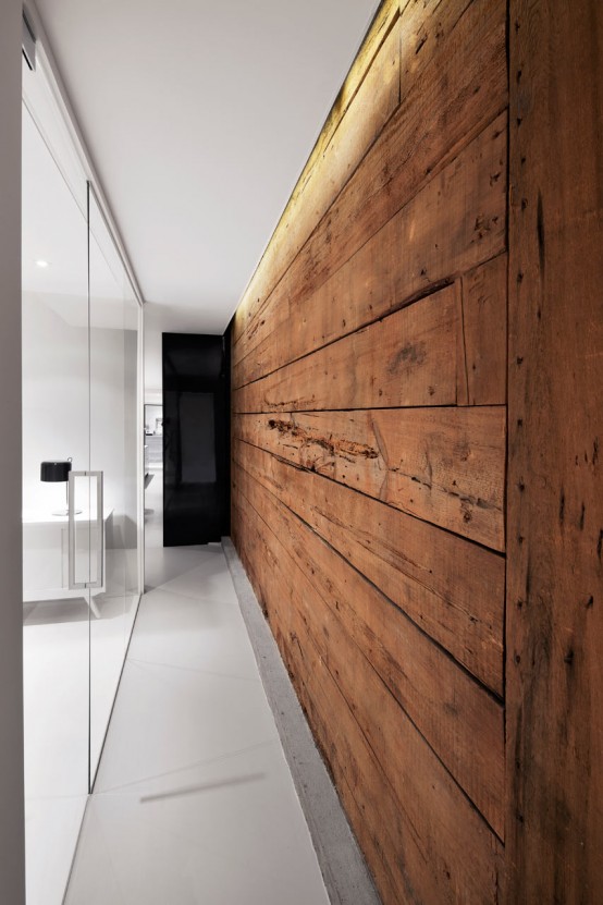 Impressive Minimalist House With Original Details Left