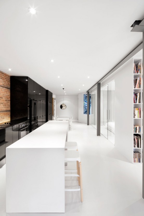 Impressive Minimalist House With Original Details Left