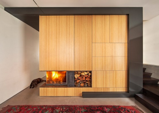 Impressive Stirling House Clad With Weathered Wood