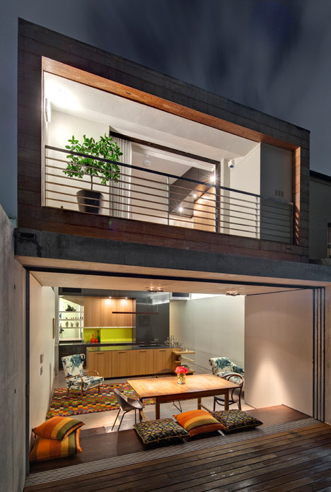 Impressive Stirling House Clad With Weathered Wood