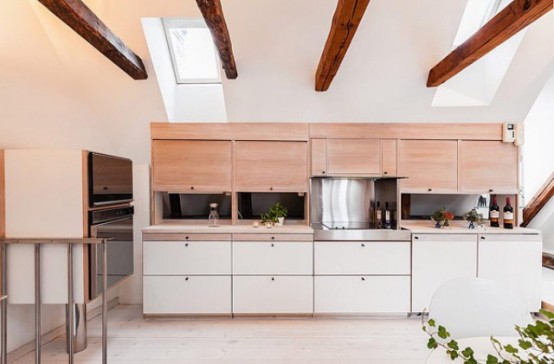 Impressive Two Storied Apartment In Stockholm