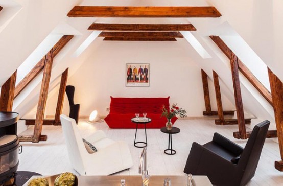 Impressive Two Storied Apartment In Stockholm