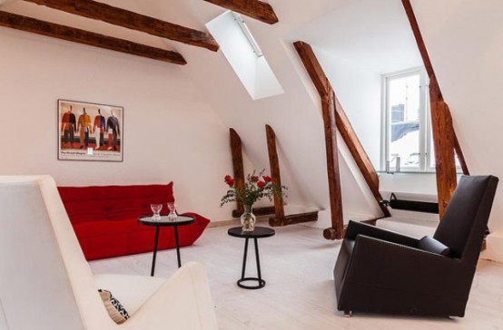 Impressive Two Storied Apartment In Stockholm