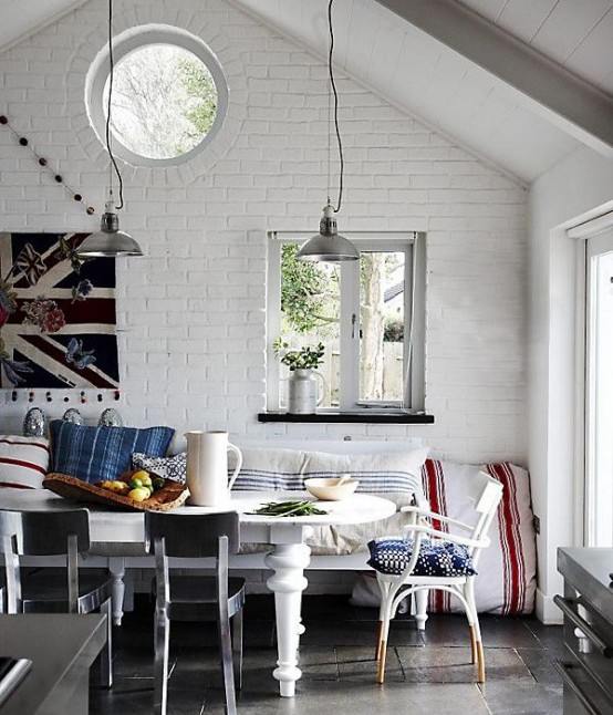 37 Impressive Whitewashed Brick Walls Designs Digsdigs Impressive White Wash Brick Walls Designs