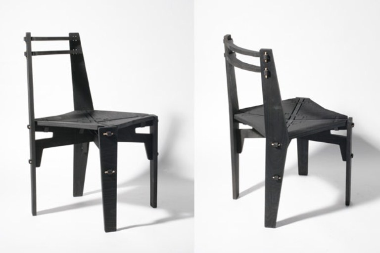 Industrial Chair Collection Made Without Glue Or Screws
