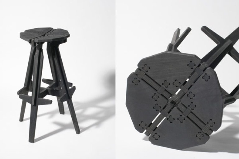 Industrial Chair Collection Made Without Glue Or Screws