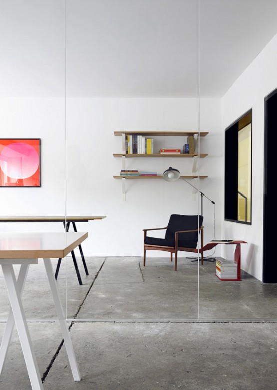 Industrial Chic House With Century Furniture