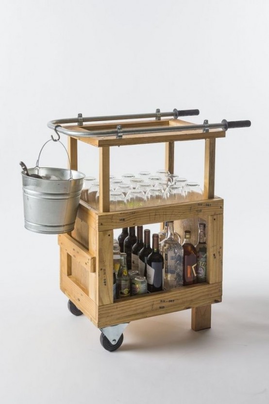 Industrial Furniture Collection Made Of Shipping Crates DigsDigs