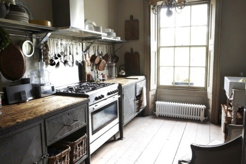 Featured image of post Retro Industrial Kitchen Design - These are elevated to being a design feature in industrial kitchen design, rather than seen as an eyesore to be disguised.