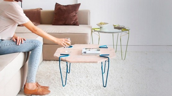 Innovative Snap System For Making Furniture Yourself