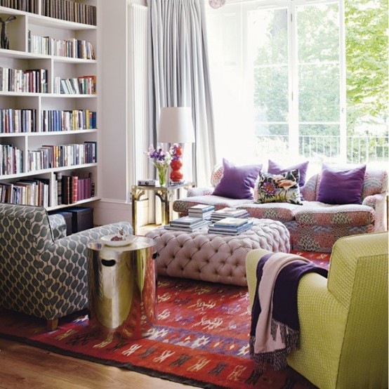 Inspiring Bohemain Living Room Designs