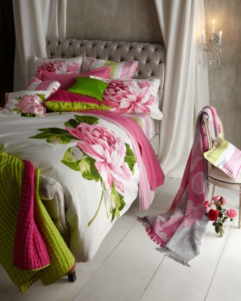 Cheerful Summer Interiors: 49 Inspiring Fresh Summer Bedroom Designs ...