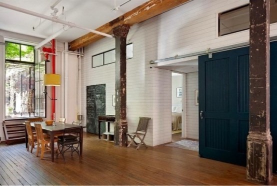 Inspiring Shabby Chic Loft With Rustic And Bohemian Touches