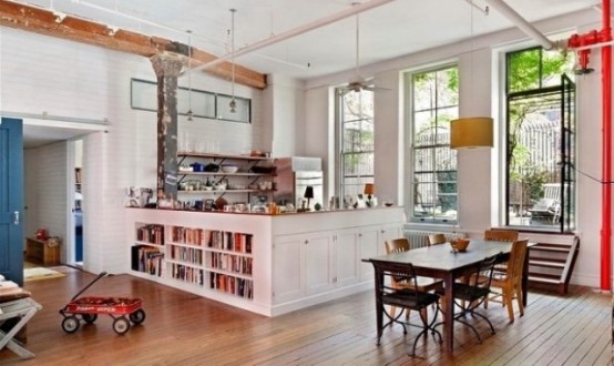 Inspiring Shabby Chic Loft With Rustic And Bohemian Touches