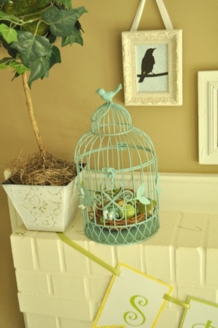 62 Inspiring And Fresh Spring Mantels - DigsDigs