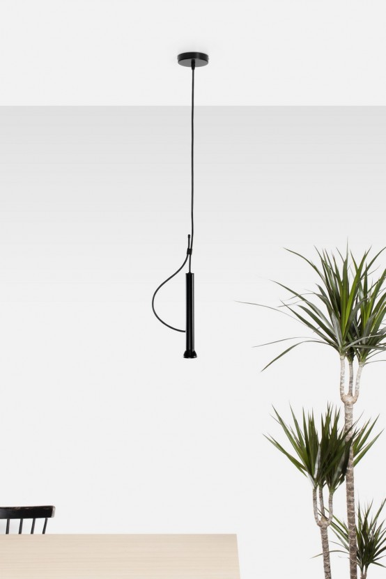 Intriguing Torch Shaped Lasso Lamp