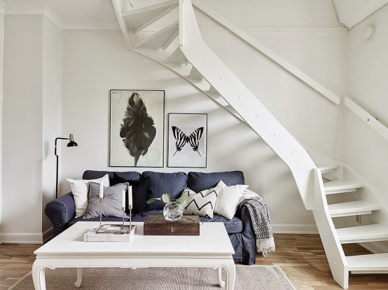 Inviting And Cozy Light Filled Scandinavian Apartment