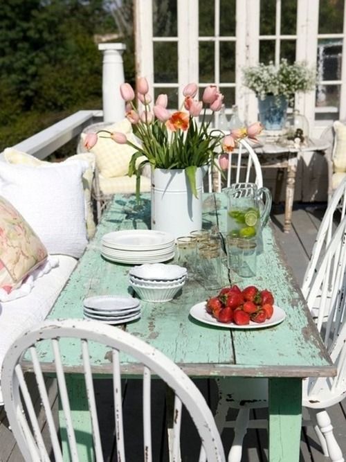 Inviting Outdoor Dining Spaces In Various Styles