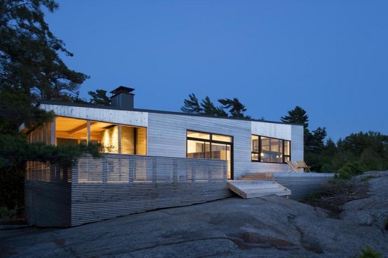 Island Cottage Nested In Washed Granite By Superkul