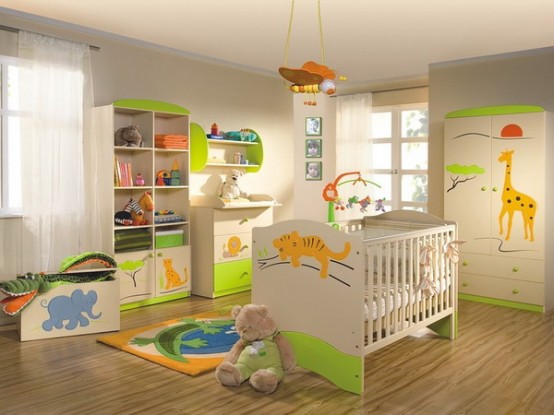 25 Cool Jungle-Inspired Kids Room Designs