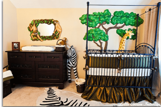 Jungle Inspired Kids Room