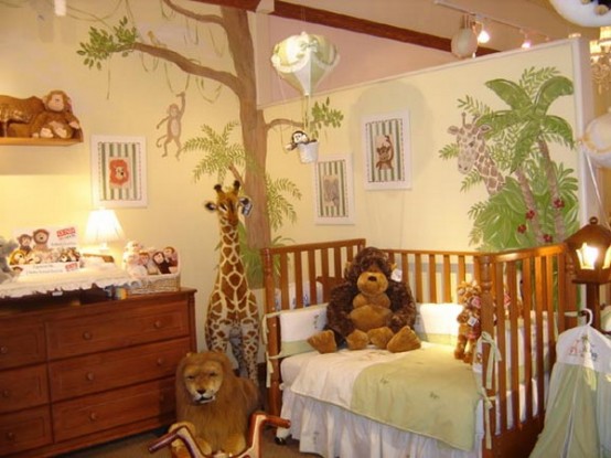 Jungle Inspired Kids Room