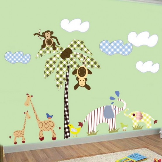 Jungle Inspired Kids Room