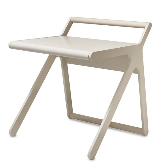 K Shaped Kids’ Desk With A Lid And A Second Surface