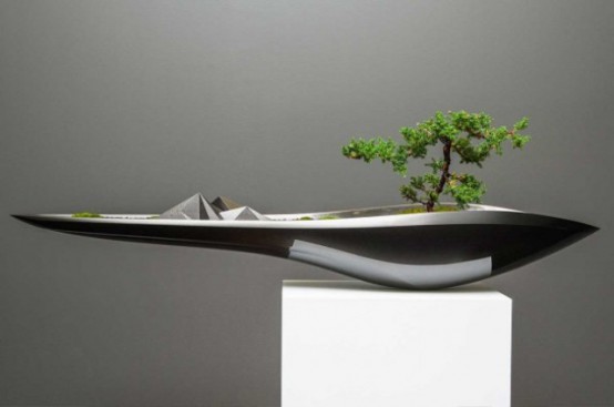 Kasokudo Bonsai Planter That Seems To Float