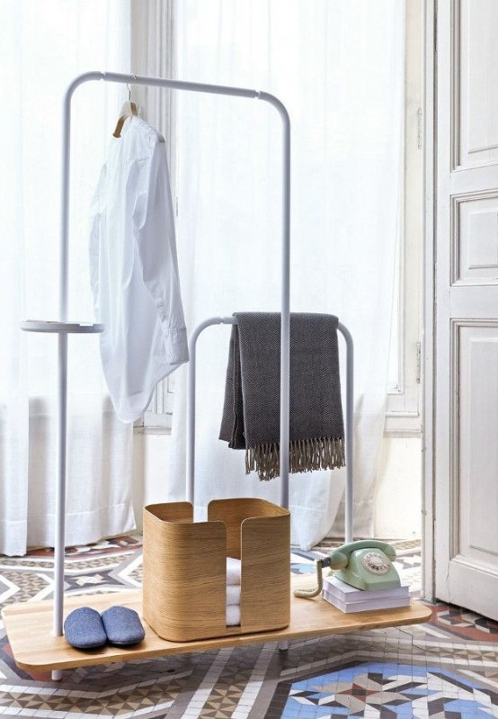 Keeping Clothes Off The Floor 28 Coat Racks And Stands DigsDigs