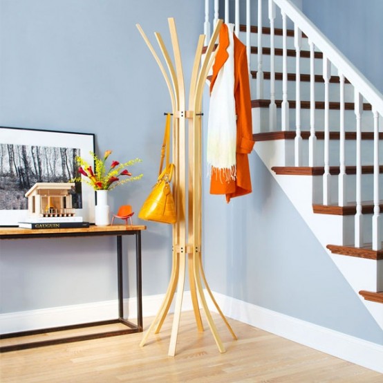 Keeping Clothes Off The Floor 28 Coat Racks And Stands DigsDigs