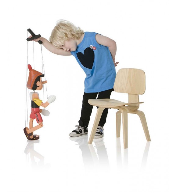 Kids Lounge Chair Wood