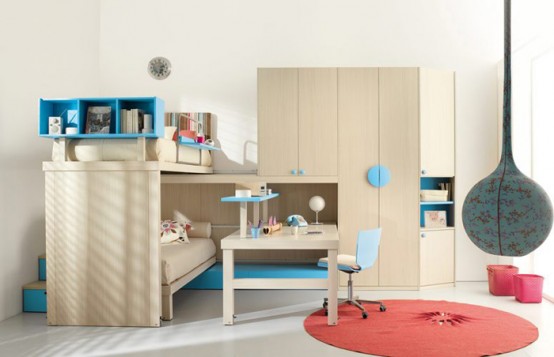 Kids Loft Double Beds by TumideiSPA