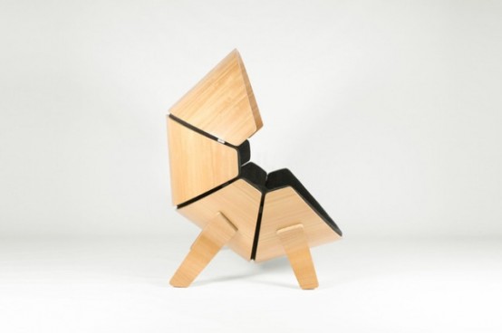 Cool Kid Private Hideaway: Molded Plywood Chair