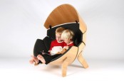 Kids Private Hideaway Molded Plywood Chair